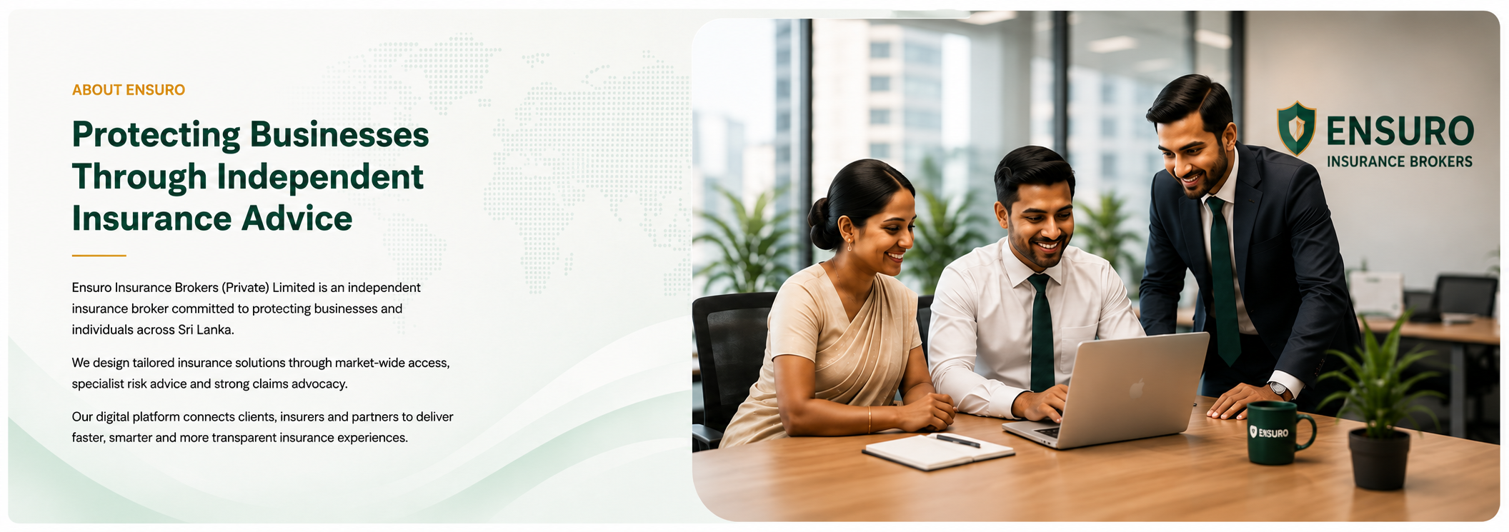 About Ensuro — Protecting Businesses Through Independent Insurance Advice